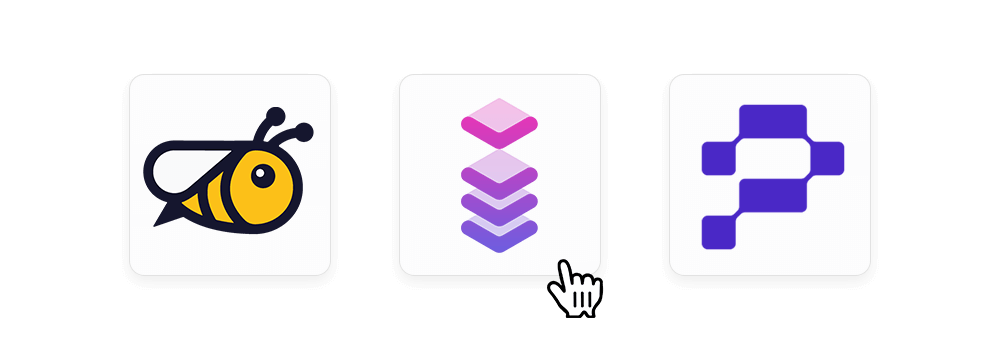 Various icons of SDK monetization solutions