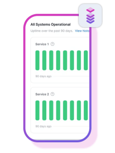 Mobile app with all systems operational