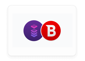 Infatica and Bitdefender logos